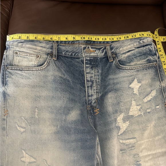 Ksubi pants 38x30 like new. See measurements. Paid 275. Worn look - Picture 2 of 5